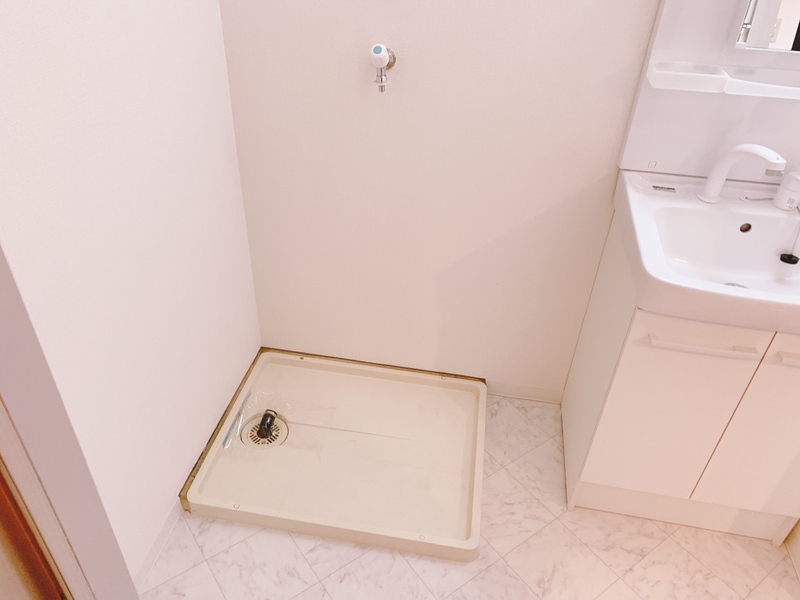 室内洗濯機置き場