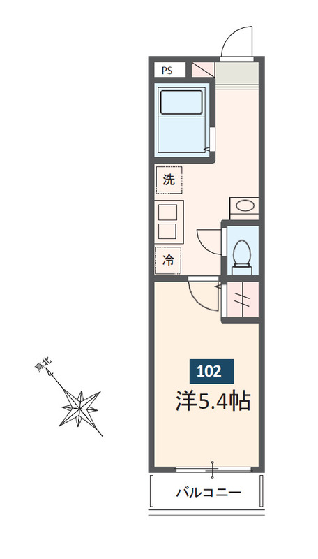 ルシェネⅢ102号室 部屋その他