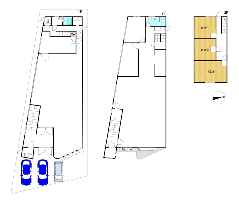 ※現況と間取り図に相違がある場合は現況を優先します