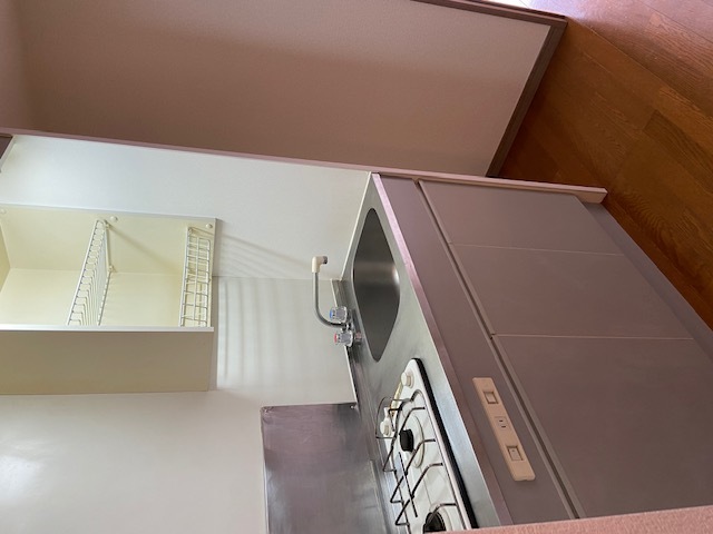 2口コンロ付キッチン