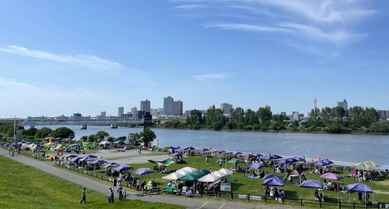 荒川岩淵関緑地バーベキュー場