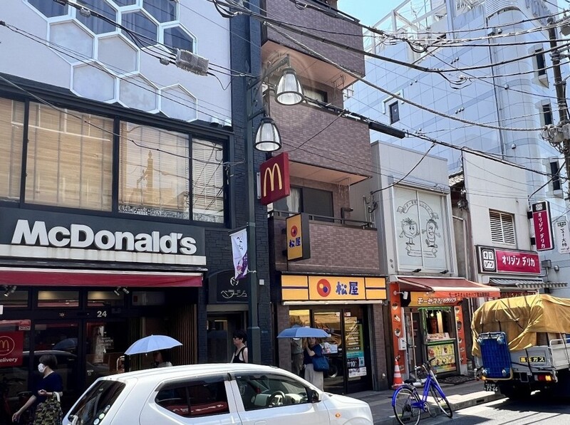 松屋・マクドナルド