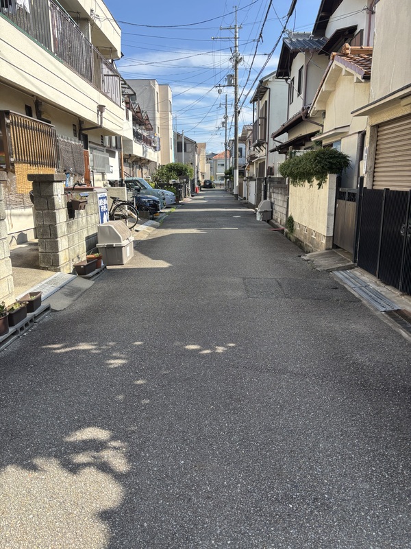 前面道路