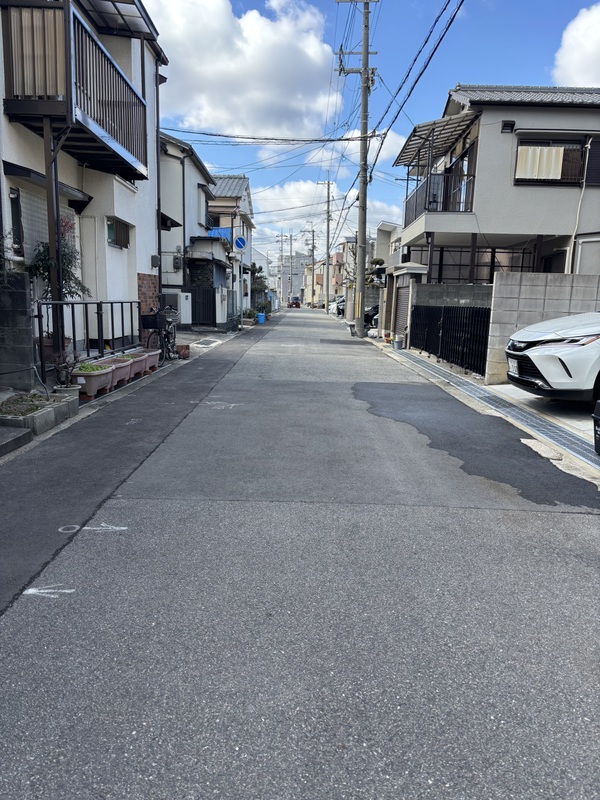 前面道路