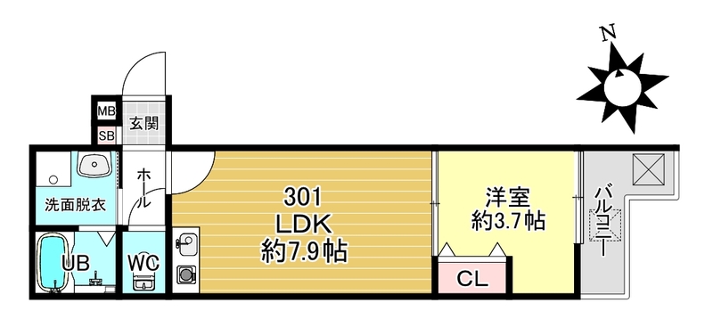 ※現況と間取り図に相違がある場合は現況を優先します