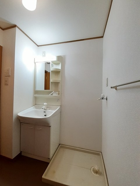 洗面化粧台、室内洗濯機置き場