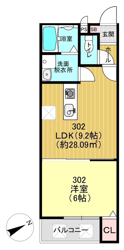 最上階角部屋！　※現況と間取り図に相違がある場合は現況を優先します