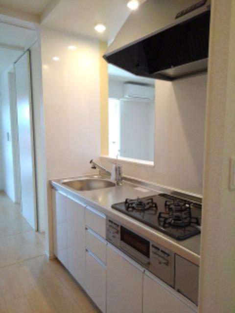 ３口ガスコンロ付き