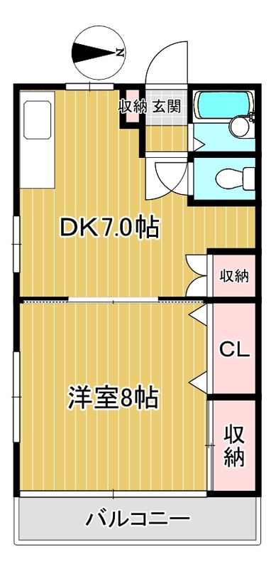 ゆとりある空間です
