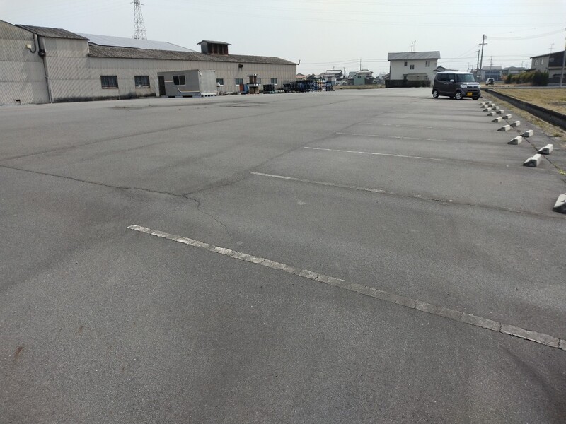 古建物工場現状有姿渡し・雑種地舗装済