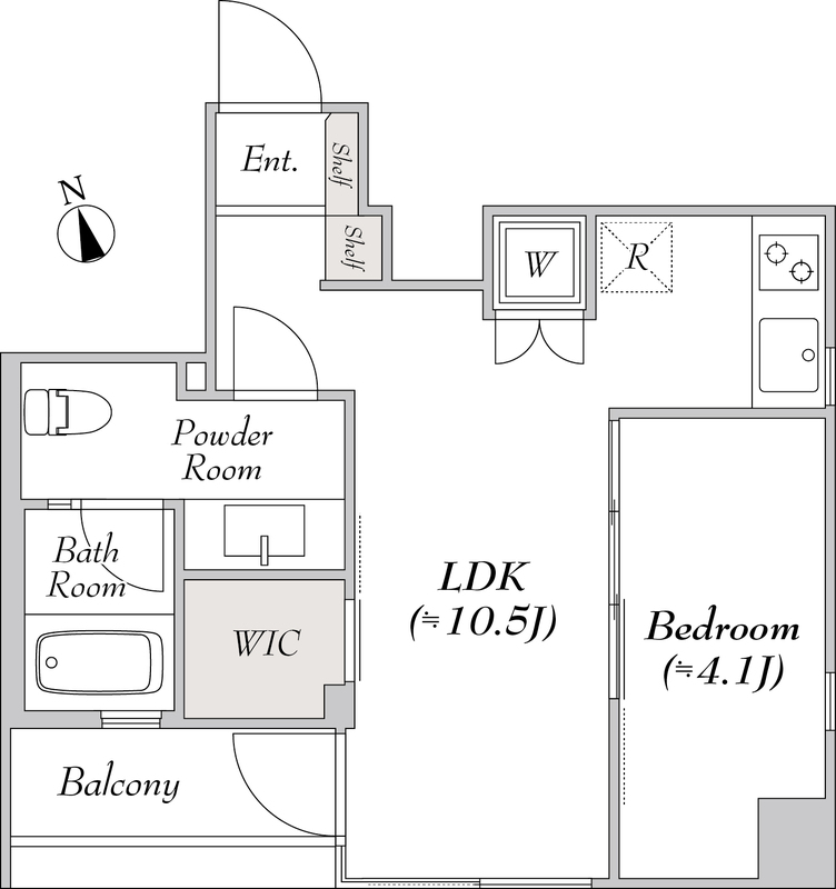 BluRock銀座イースト403号室 部屋その他