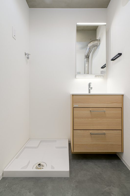 清潔感のある洗面所！