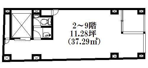 大野ビル２号館「間取」
