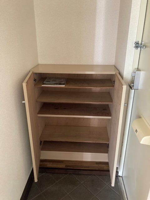 下駄箱あります♪