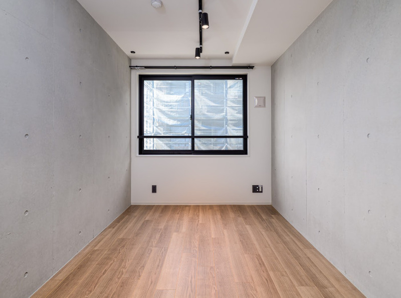 コンクリートを生かしたデザインです