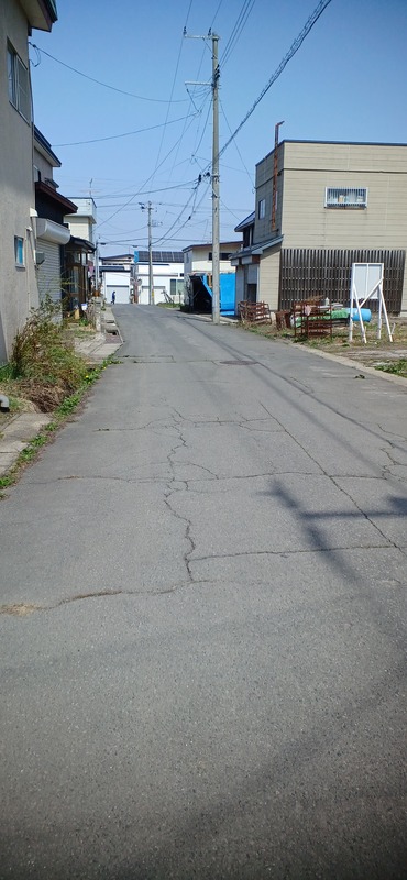 前面道路