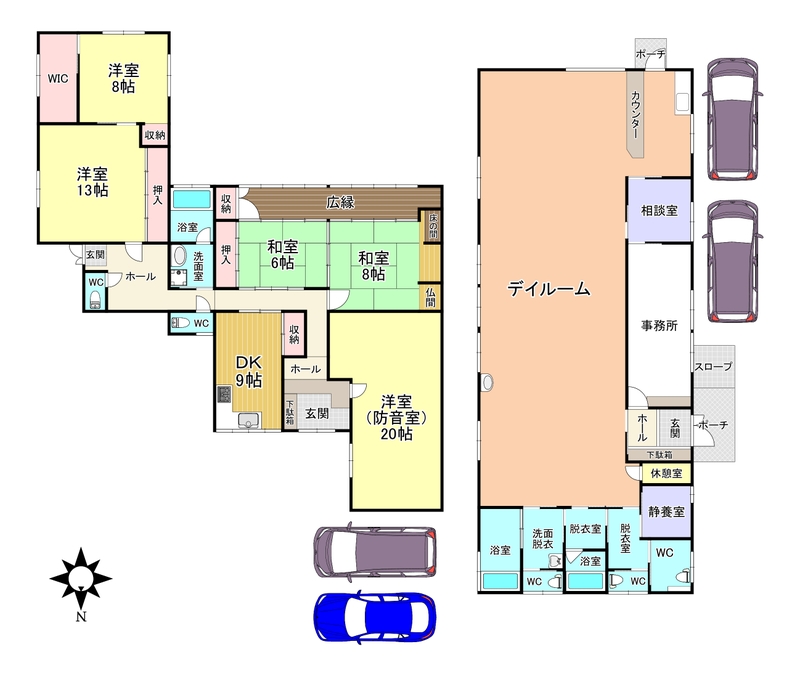 ※現況と間取り図に相違がある場合は現況を優先します