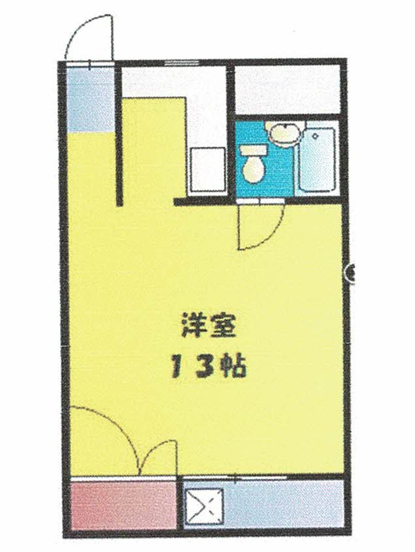 広々13帖の広さです