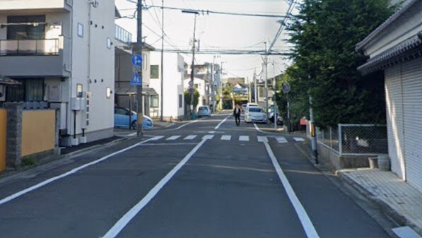 前面道路
