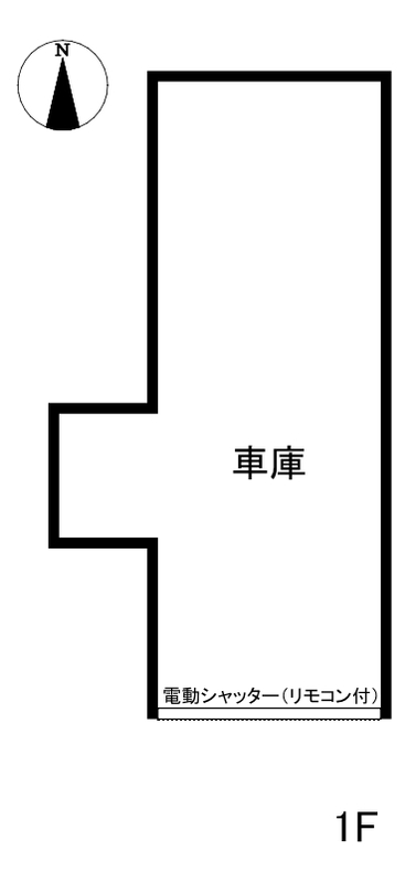 １F平面図