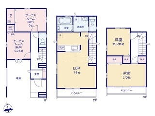 E号棟間取り図