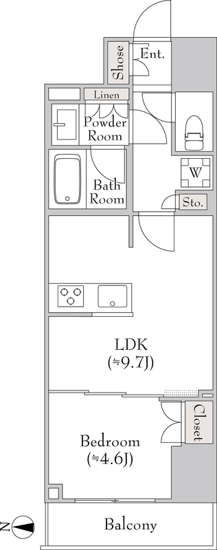 ルミーク錦糸町504号室 部屋その他