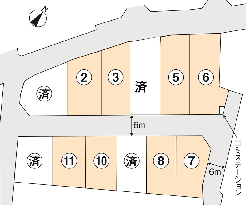 区画図
