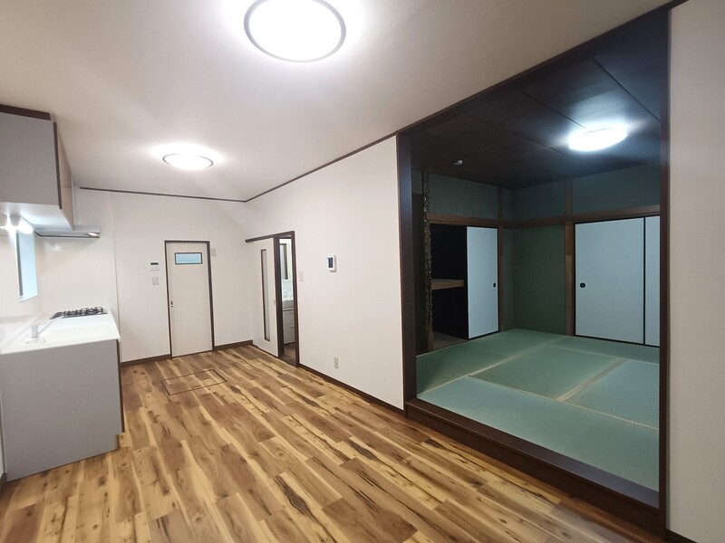 リフォーム後のLDKです。