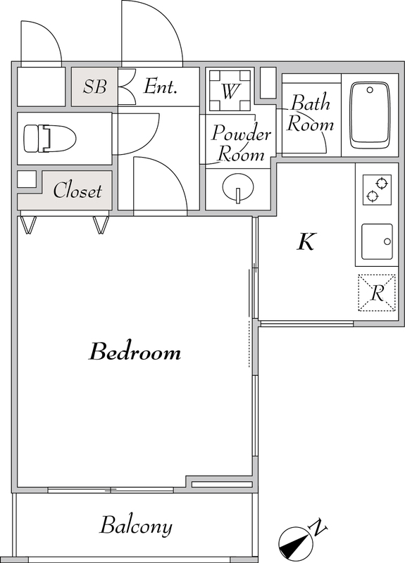 ミリアレジデンス桜新町308号室 部屋その他
