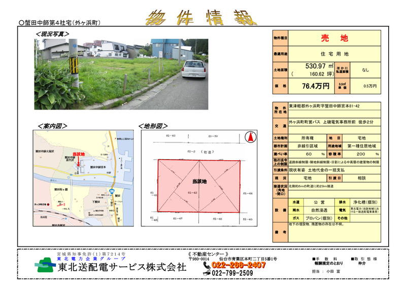 物件概要書