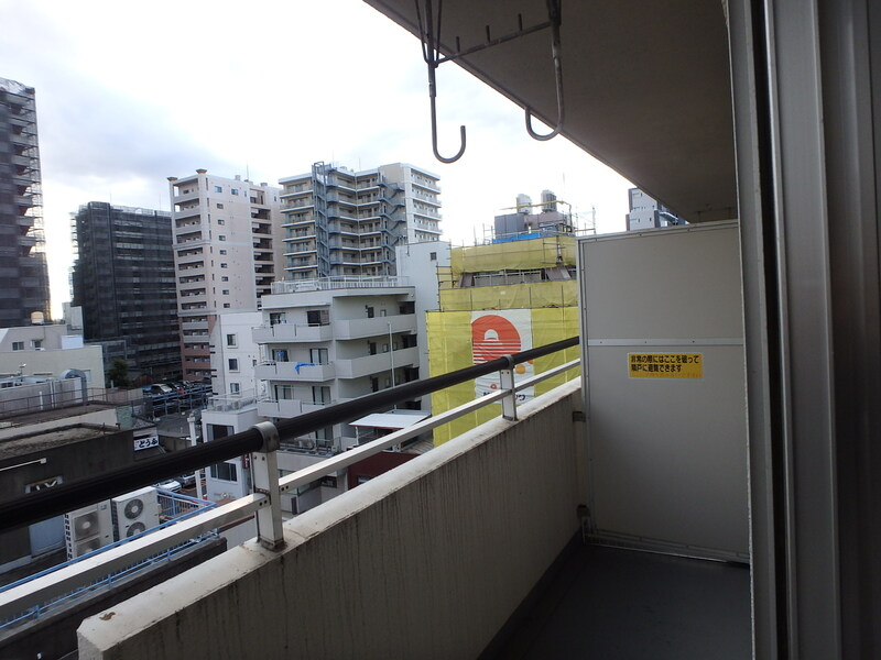 松戸駅前ハイツ バルコニー
