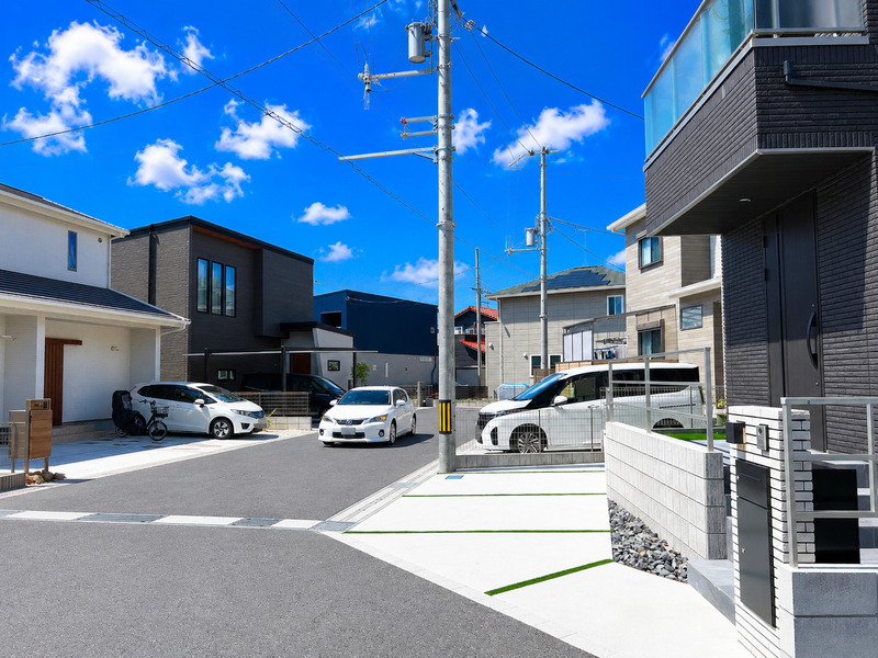 南東角地・前面道路（幅員6ｍ）・新築大型開発地