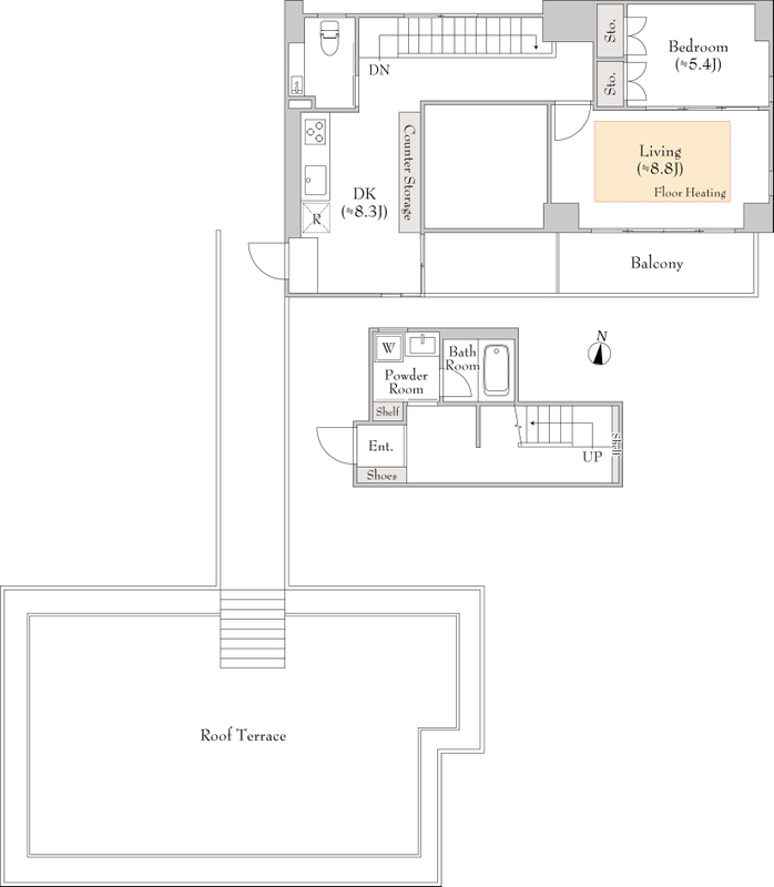 ルミークアン笹塚501号室 部屋その他