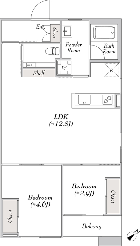 ルミークアン桜新町ノース403号室 部屋その他