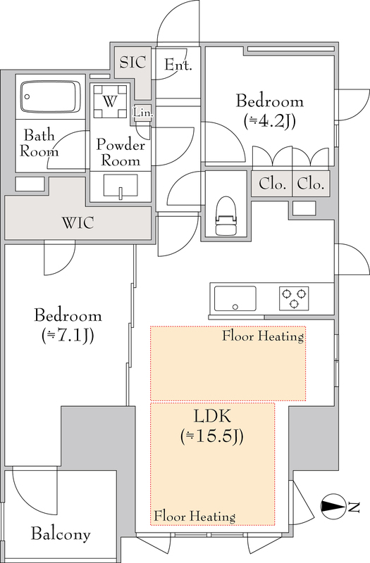 ルミーク錦糸町401号室 部屋その他