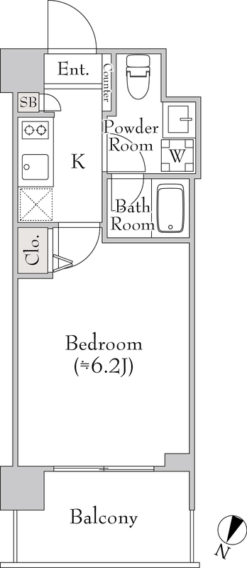 BluRock豊洲203号室 部屋その他
