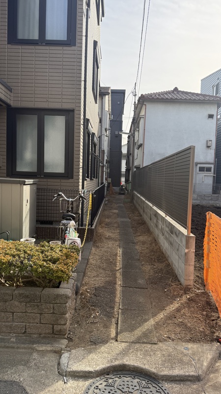 東京都品川区二葉4丁目20−4戸建 物件進入口