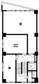 渋谷 9階 渋谷新生ビル｜7坪 居抜き・空き店舗物件