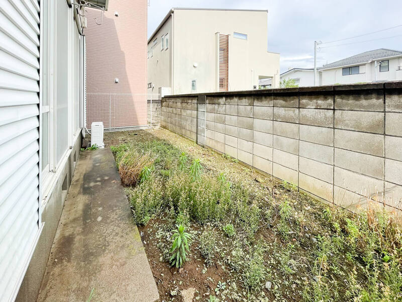 サンシティーチアキ101号室 専用のお庭です☆