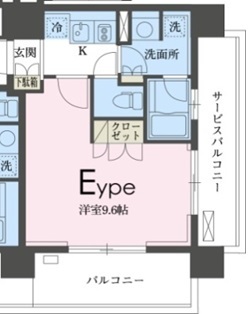 ガレリア東新宿 0506の間取り図