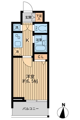 HF早稲田レジデンス 0312の間取り図