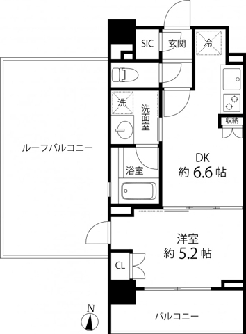 リリエンベルグ目白壱番館 1101の間取り図