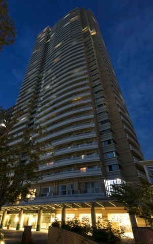 河田町ガーデン クラブフロア 3404 建物外観（募集元提供）