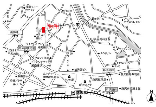 フローラ 案内図