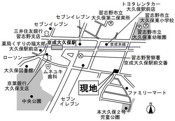 ＰＲＡＩＳＥ　ＯＮＥ 案内図
